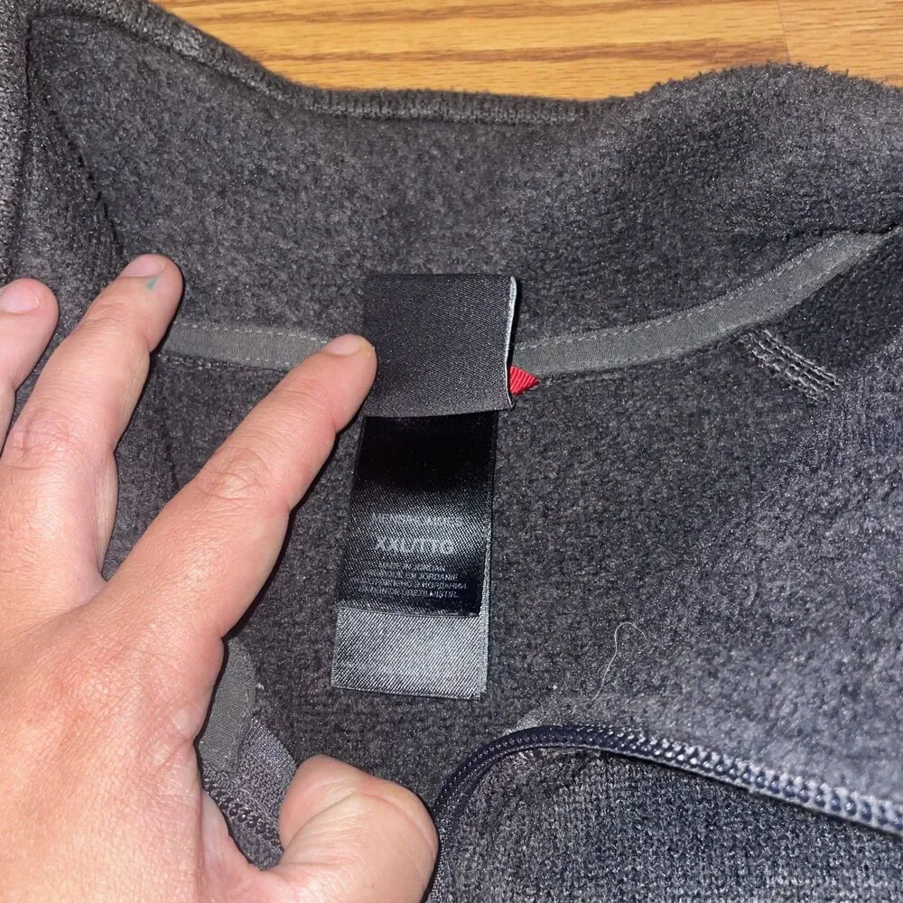 Men's Gordon Lyons 1/4 Zip in TNF Dark Grey Heather by The North Face XXL